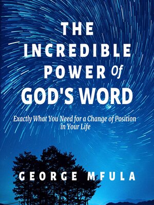 cover image of The Incredible Power of God's Word